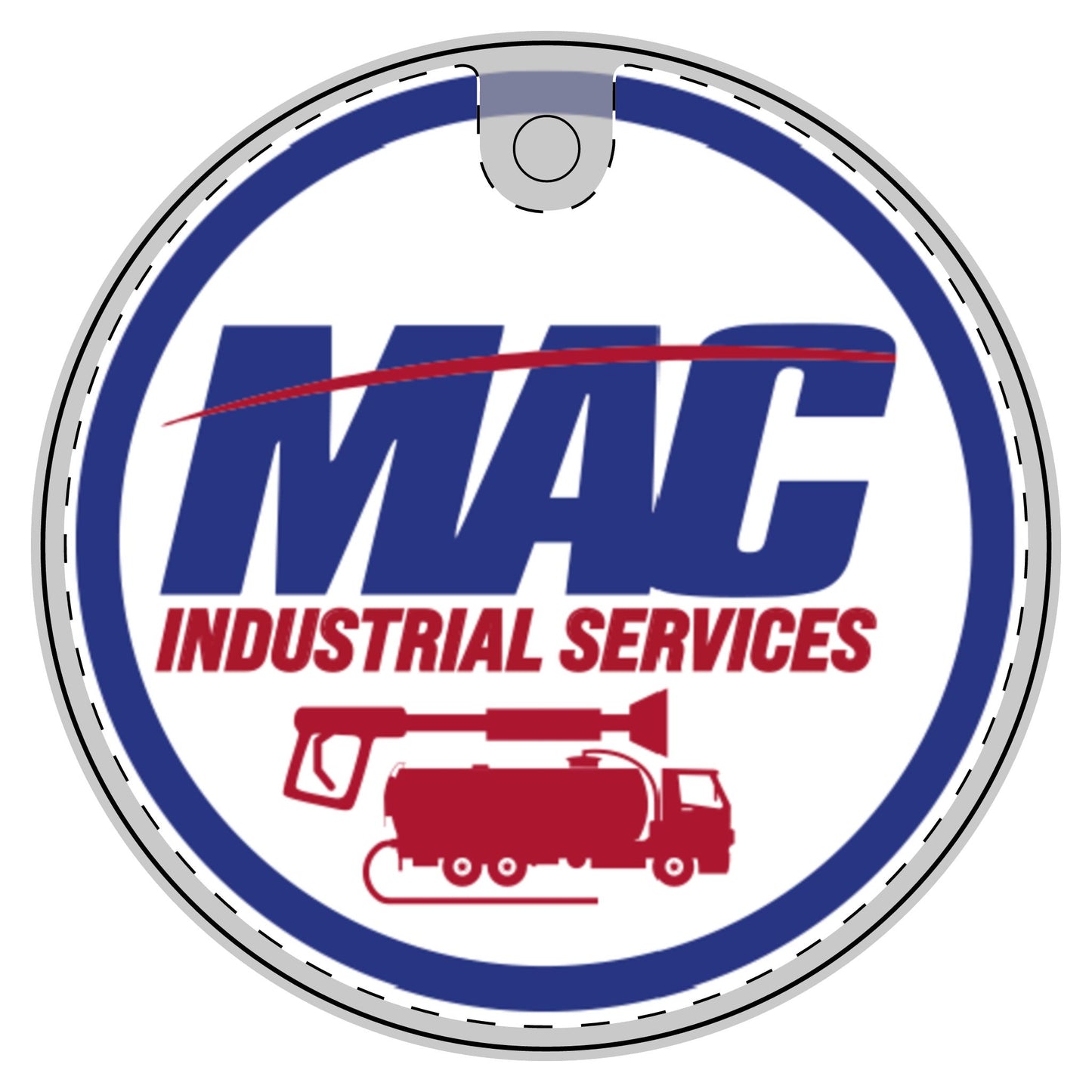 Personalized Ceramic Ornament for Industrial Service Professionals - MAC Design