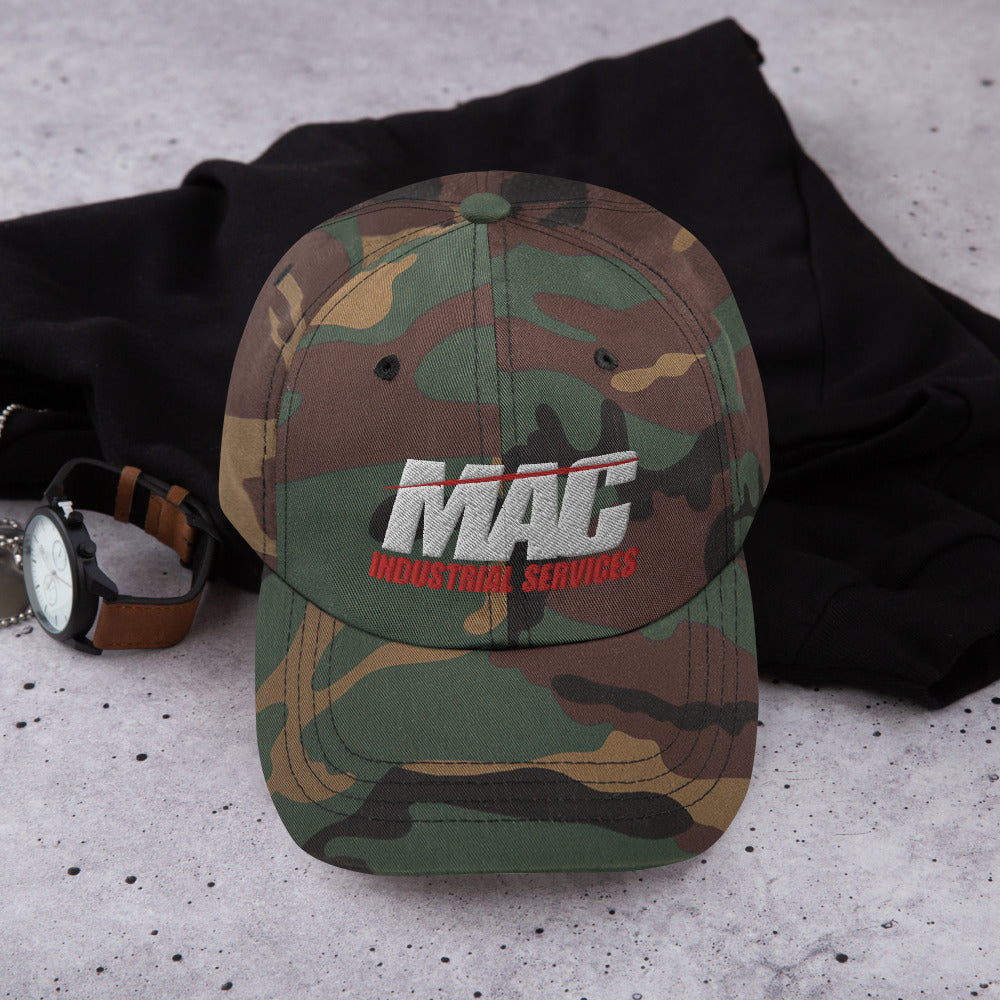 White MAC Logo Hat