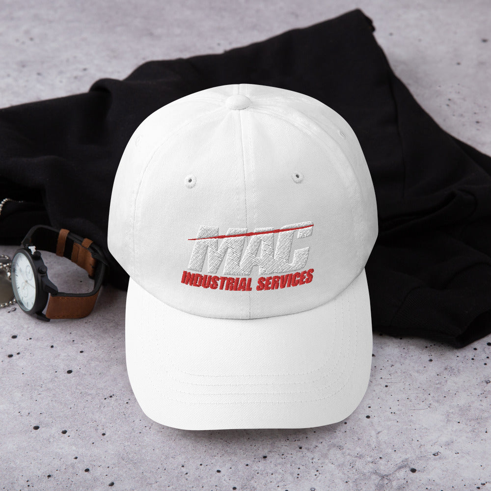 White MAC Logo Hat